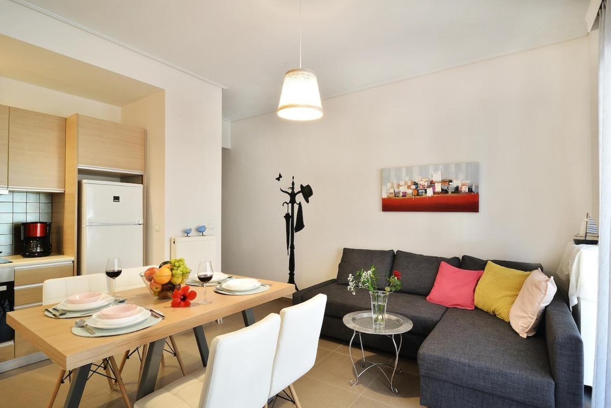 New Apartment Near The Beach. Chania  ภายนอก รูปภาพ
